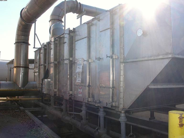 LUCAS Stainless steel scrubber system,